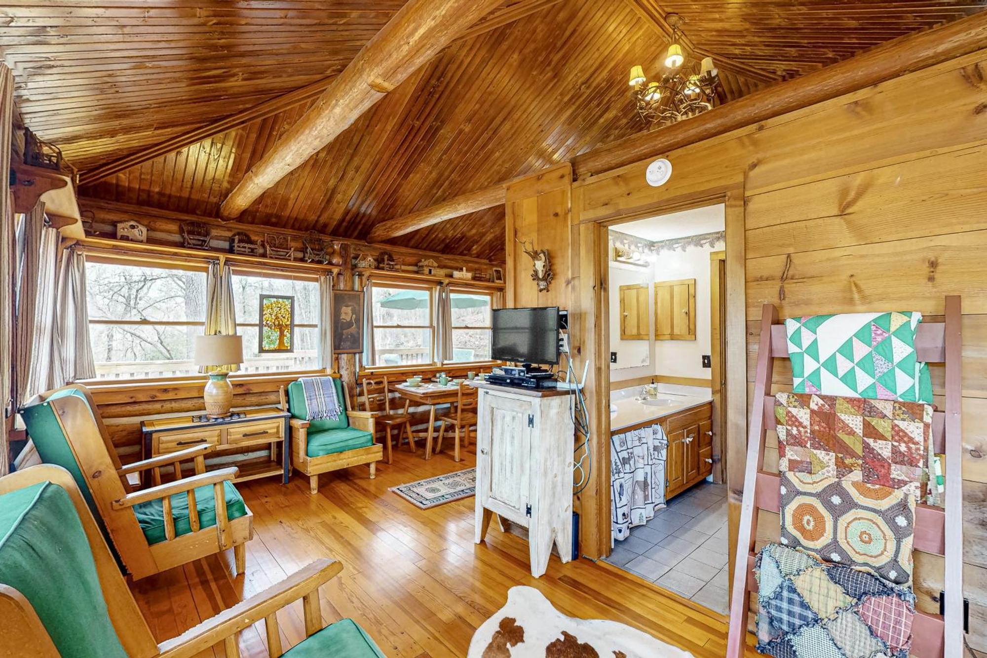 Lake Lucerne - Treehouse Cabin #01 يوريكا سبرينغز المظهر الخارجي الصورة